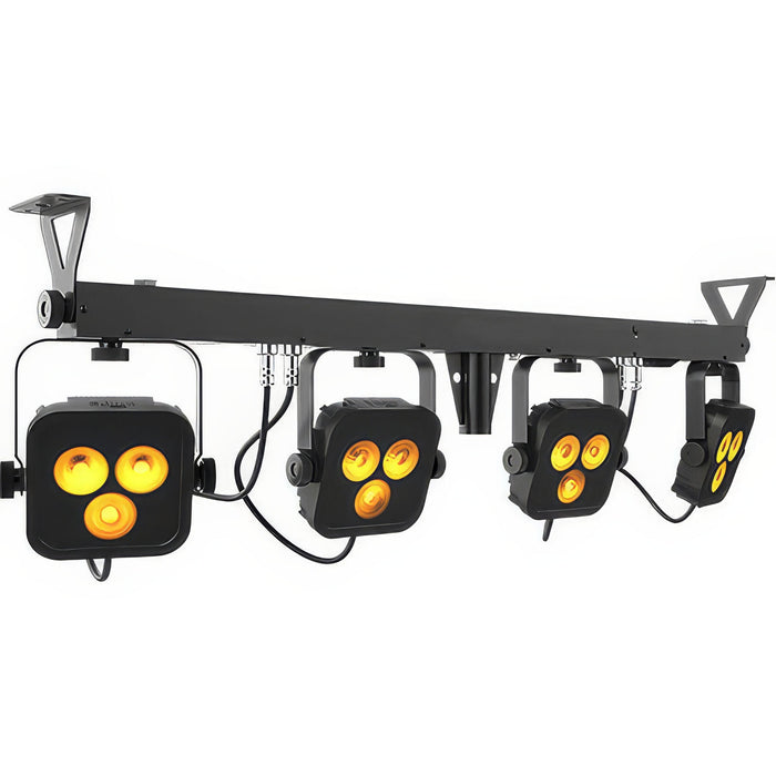 CHAUVET DJ 4BAR LT QuadBT ILS All-in-One RGBA 4-Par Wash Light System with Bluetooth