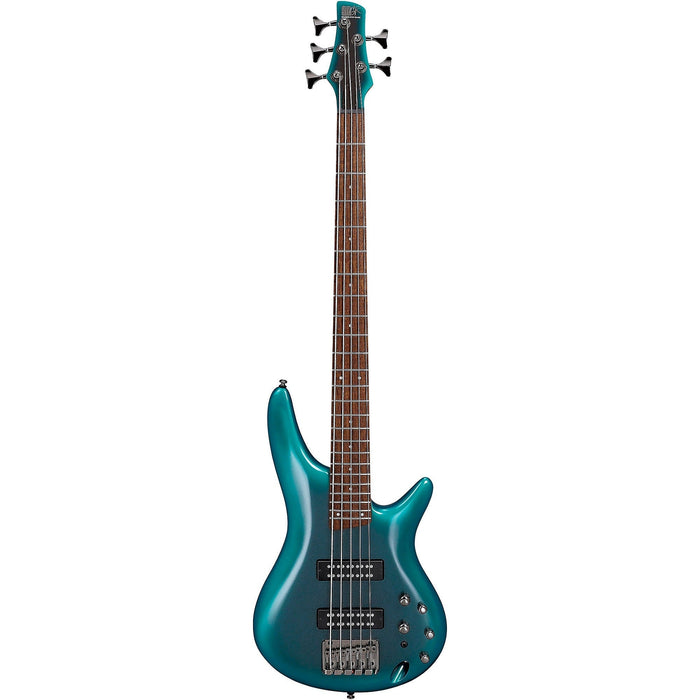 CLEARANCE Ibanez SR305E 5 String  Electric Bass, Cerulean Aura Burst