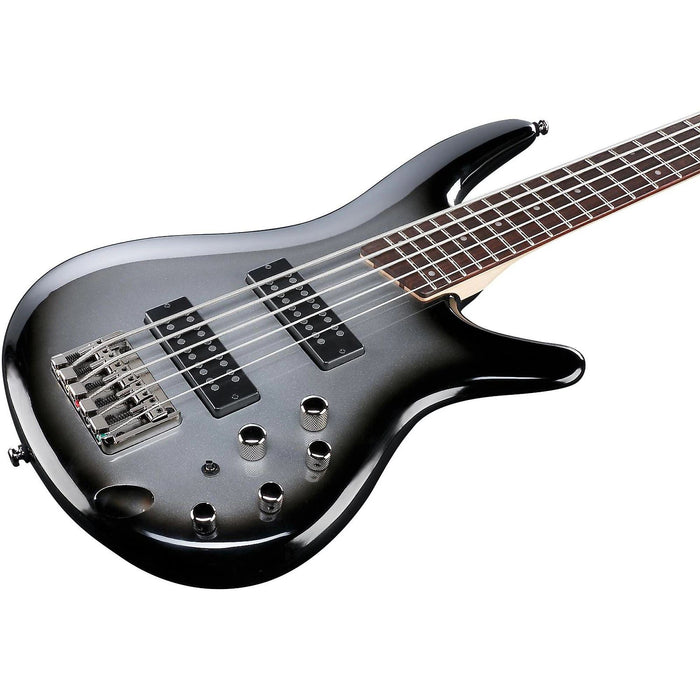 DEMO Ibanez SR305E MSS 5 String  Electric Bass (Metallic Silver Sunburst)