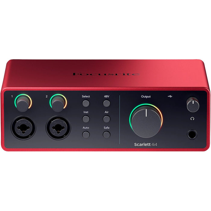 Focusrite Scarlett 4i4 USB-C Audio Interface (Gen 4)