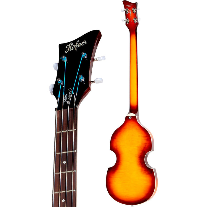 Hofner Ignition Series Short-Scale Violin Electric Bass, Sunburst