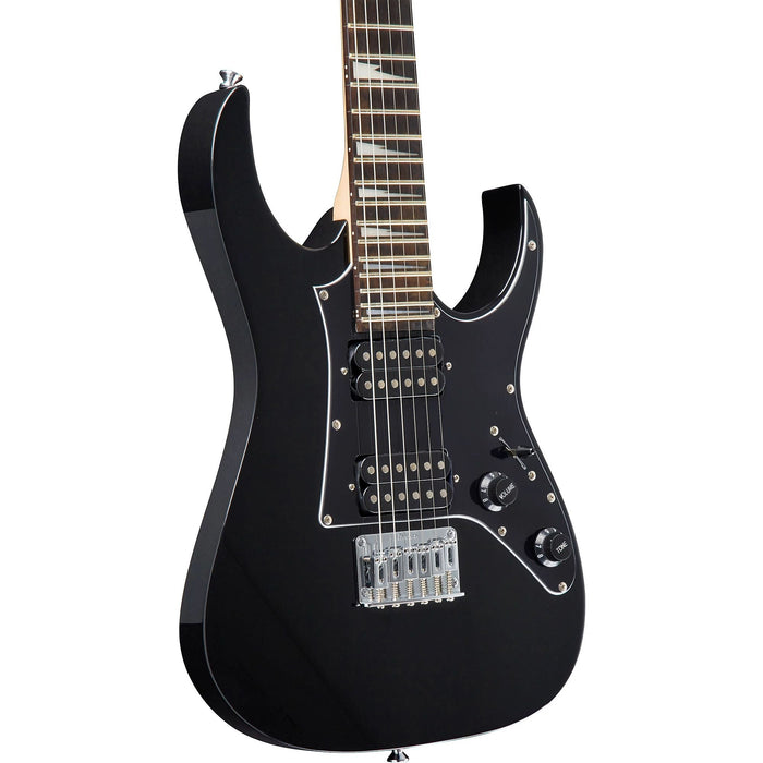 Ibanez GRGM21 miKro Series Electric Guitar, Black Night