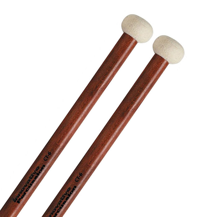 Innovative Concert Series CT-6 Hard Felt Ball Timpani Mallets