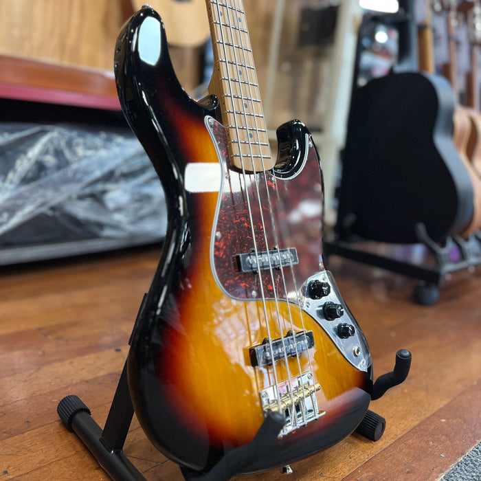 JET Guitars JJB-300 SB Jazz Style 4-string Electric Bass, Sunburst