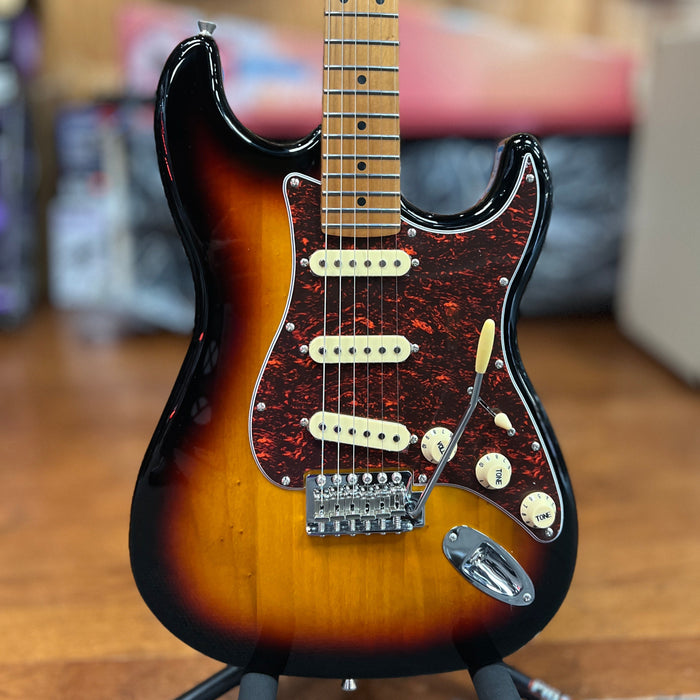 JET Guitars JS-300 SB Solidbody Strat-style - Sunburst, Roasted Maple Neck