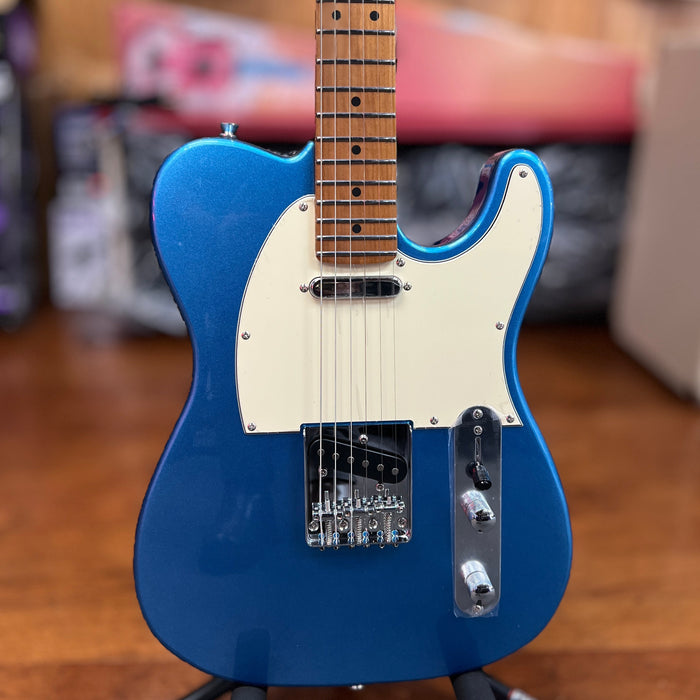 JET Guitars JT-300 LPB Solidbody Telecaster - Lake Placid Blue, Roasted Maple Neck