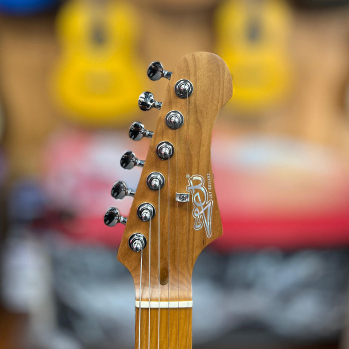 JET Guitars JT-300 SB Solidbody Tele-style Guitar - Sunburst, Roasted Maple Neck