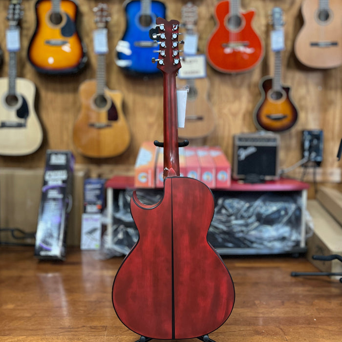 Luis Nunez LN-BQ-N Mexican Bajo Quinto, Natural w/ Bag