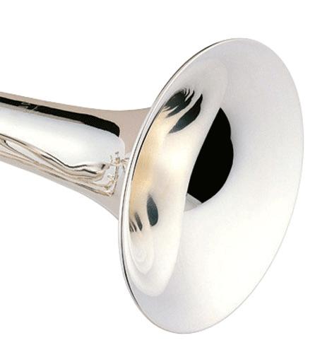 Strauss 6500S Intermediate Silver Trumpet Outfit w/ Fitted Case and Mouthpiece-Dirt Cheep