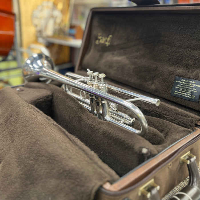 USED 1994 Bach 180S37 Professional Trumpet Outfit, Model 37 Silver USA