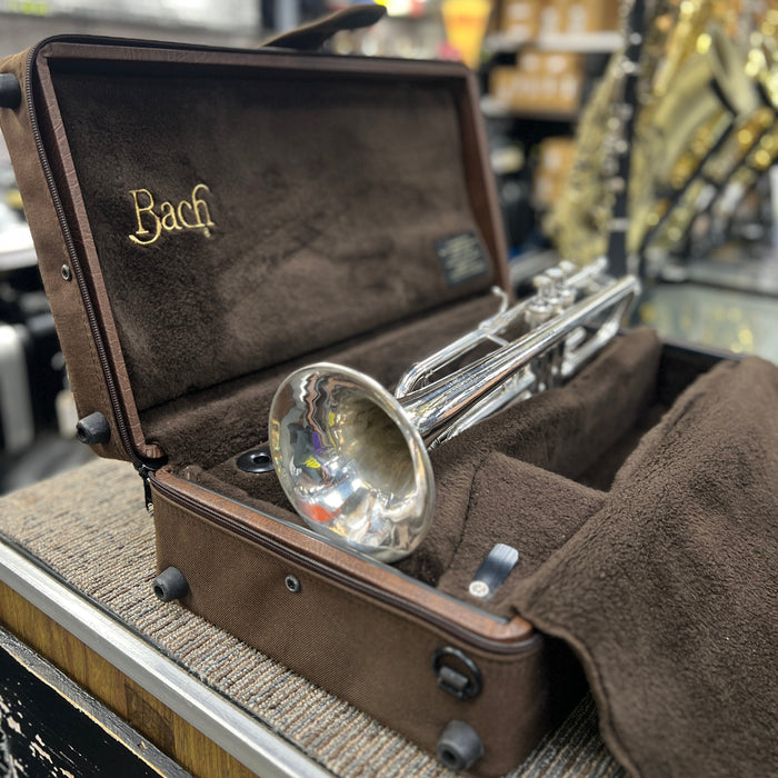 USED 1994 Bach 180S37 Professional Trumpet Outfit, Model 37 Silver USA