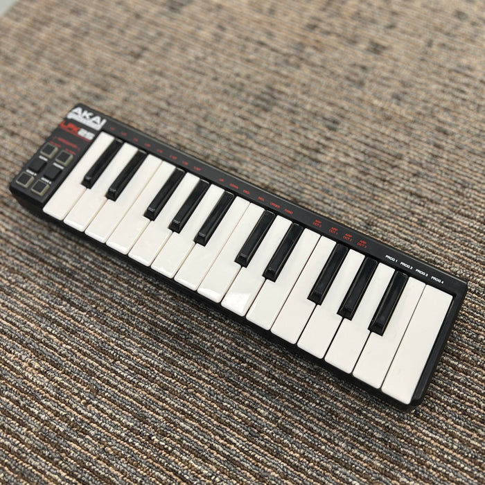 USED AKAI Professional LPK25 MIDI Laptop Performance Keyboard