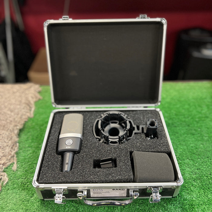 USED AKG C214 Large Diaphragm Condenser Microphone