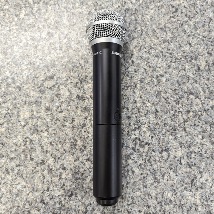 USED AS IS Shure BLX24 PG58 Wireless Microphone ( H10 Band (542-572MHz)