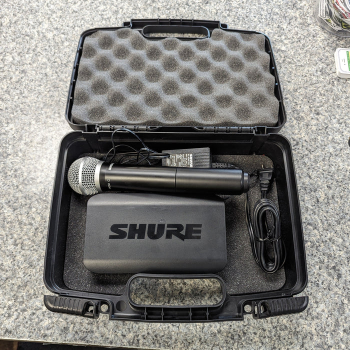 USED AS IS Shure BLX24 PG58 Wireless Microphone ( H10 Band (542-572MHz)