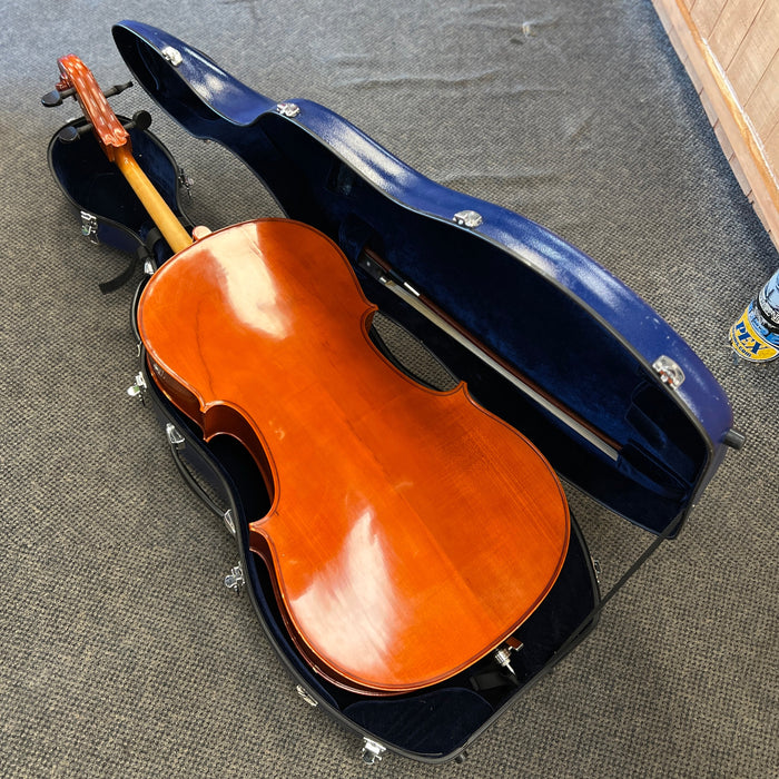 USED AS IS Yamaha VC5 4/4 Cello w/ HCS and Bow