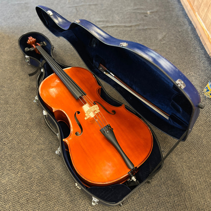 USED AS IS Yamaha VC5 4/4 Cello w/ HCS and Bow