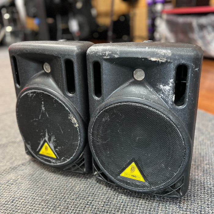 USED Behringer Eurolive  B208 Powered Speakers (Pair)