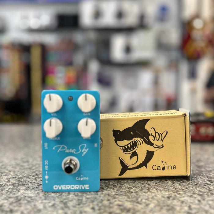 USED Caline Pure Sky Overdrive Effect Pedal