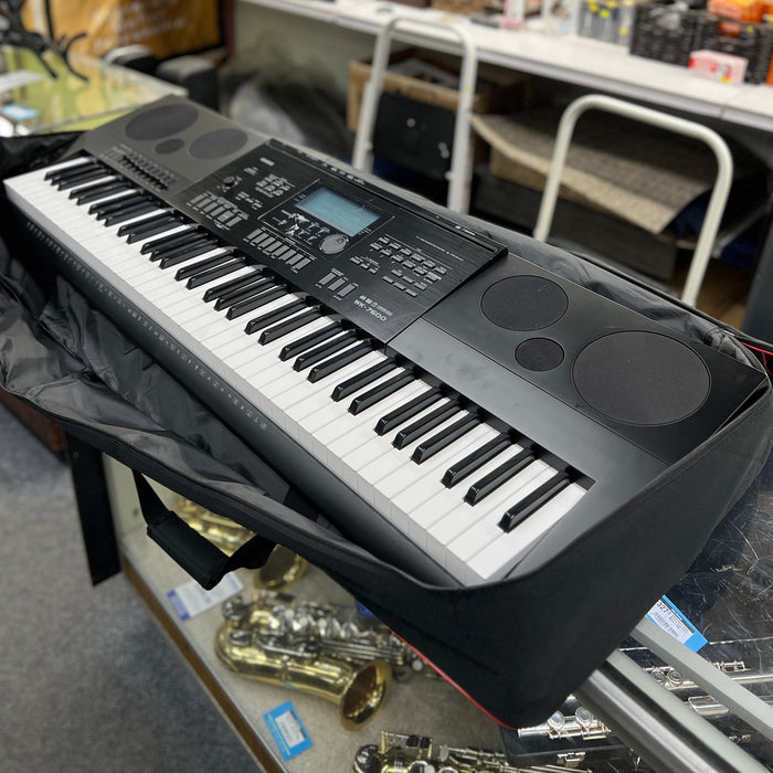 USED Casio WK-7600 Keyboard w/ Bag