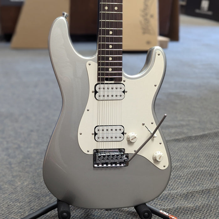 USED Charvel Prashant Aswani Signature Pro-Mod So-Cal Style 1 HH Electric Guitar, Inca Silver