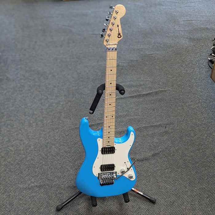 USED Charvel Pro-Mod So-Cal Style 1 HH FR M Electric Guitar - Infinity Blue