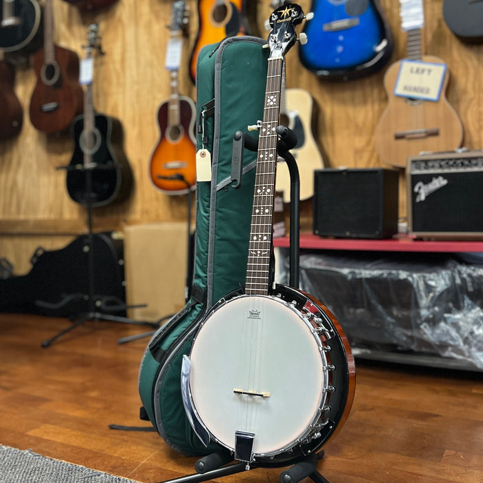 USED Danville BJ-24 5-String Banjo w/ Bag