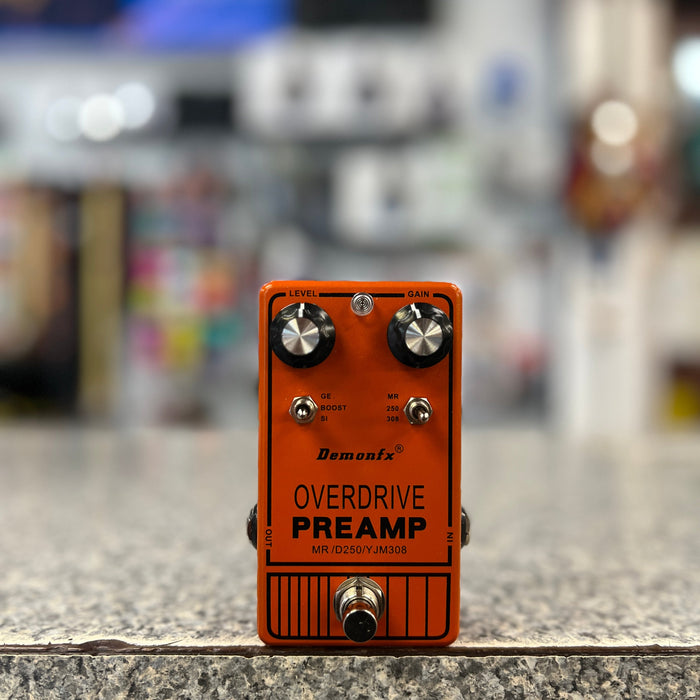 USED Demonfx Overdrive Preamp Guitar Effect Pedal