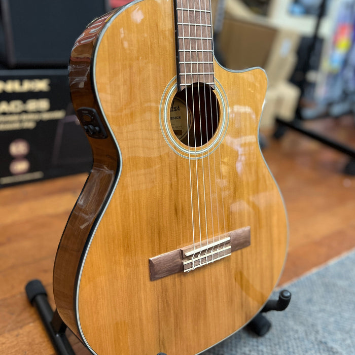 USED Fender CC-140SCE Concert Acoustic-Electric Guitar, Natural