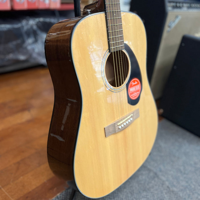 USED Fender CD-60S Dreadnought Acoustic Guitar, Natural