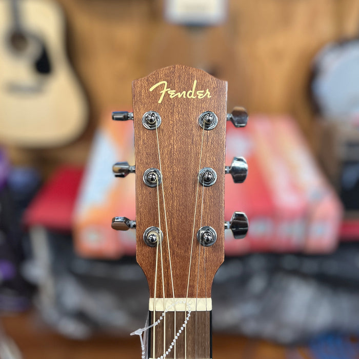 USED Fender CD-60SCE All-Mahogany Limited-Edition Acoustic-Electric Guitar, Satin Natural