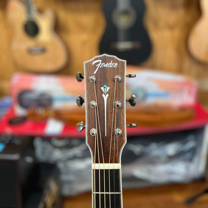 USED Fender Paramount Series Acoustic Guitar PM-3C AM NE NAT w/ HSC