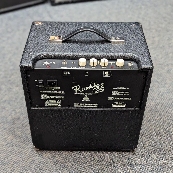 USED Fender Rumble 25 1x8" 25-watt Bass Combo Amp