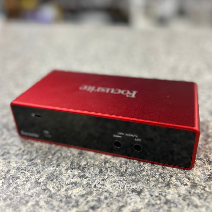 USED Focusrite Scarlett 2i2 3rd Gen USB Audio Interface