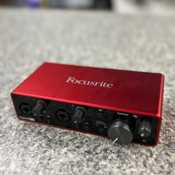 USED Focusrite Scarlett 2i2 3rd Gen USB Audio Interface