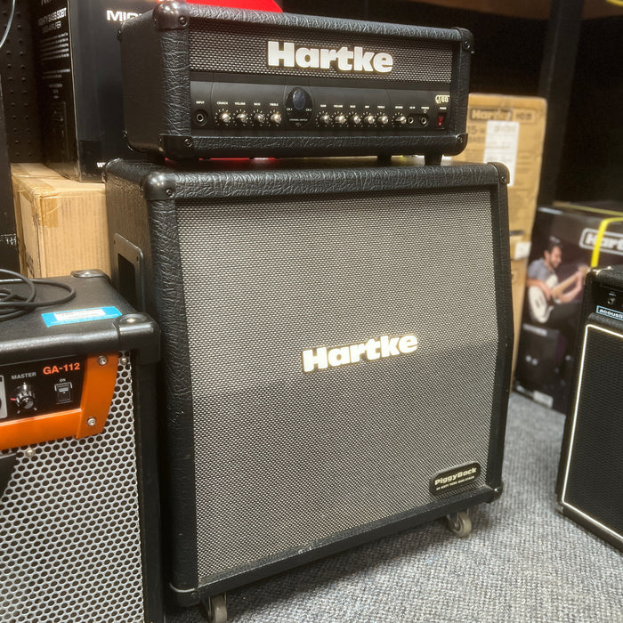 USED Hartke GT60 Head and 4x8 Piggyback cabinet