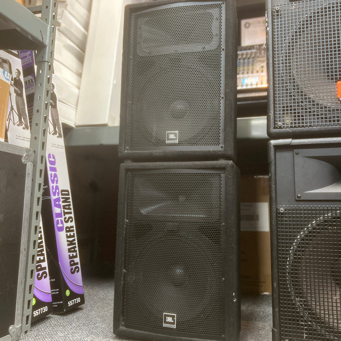 USED JBL JRX212  12" Two-Way Stage Monitor Loudspeakers (PAIR)