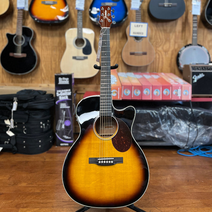 USED Jasmine JO-37CE Orchestra Acoustic-Electric Guitar, Sunburst