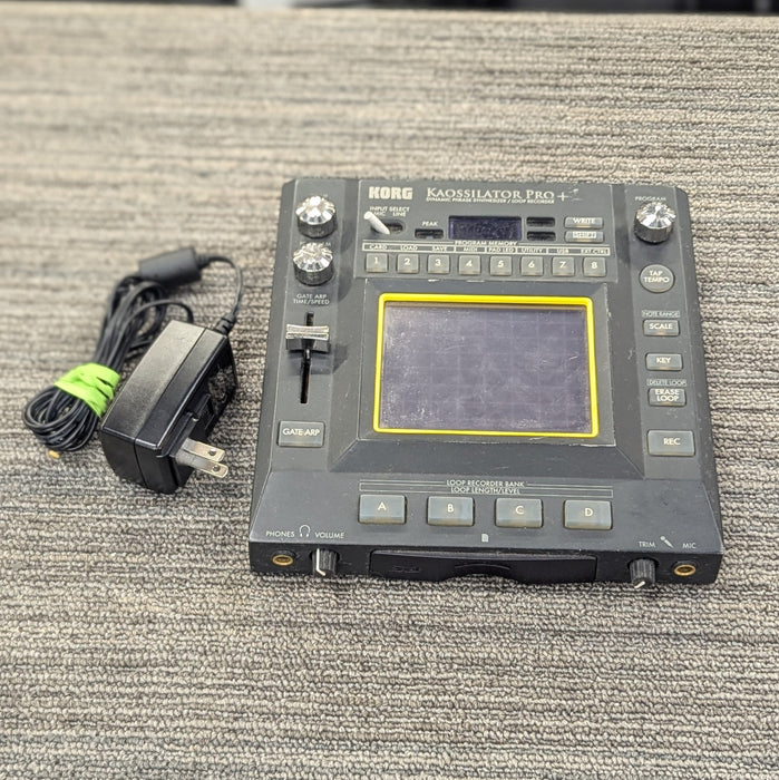 USED Korg Kaossilator Pro + Phrase Synthesizer & Looper