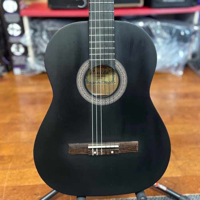 USED Lucida LG-400-BK Classical Guitar, Black