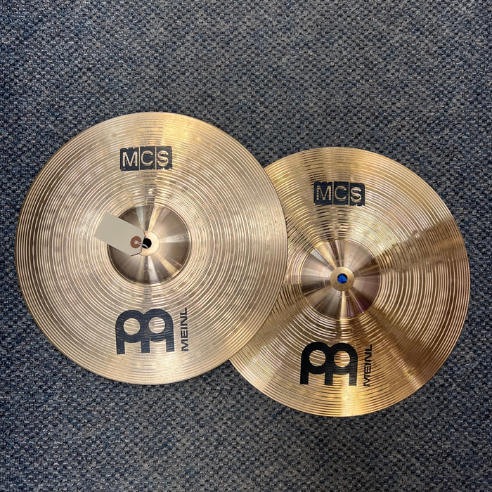 USED MEINL 14in MCS Hi Hat Cymbals, PAIR