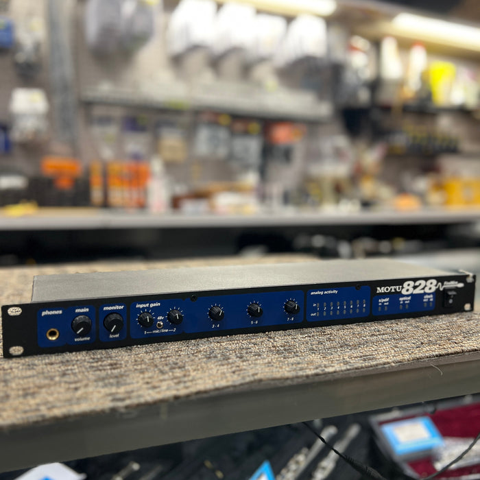 USED MOTU 828 Firewire Audio Interface