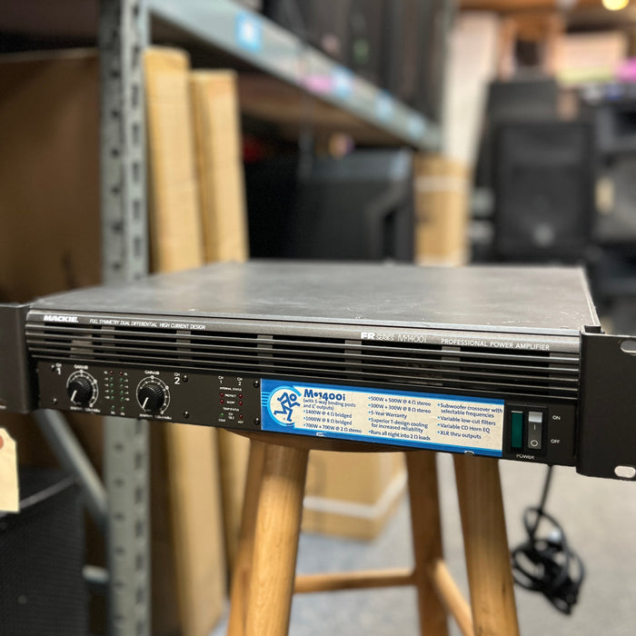 USED Mackie M1400i Power Amplifier