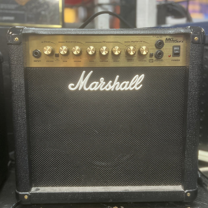 USED Marshall MG15DFX Guitar Combo Amp with Effects