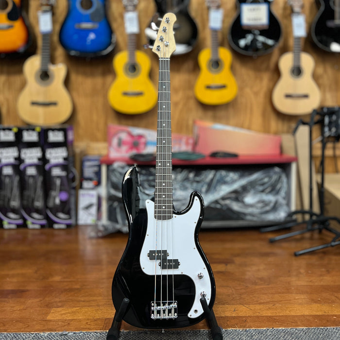 USED NX P-Style Electric Bass, Black