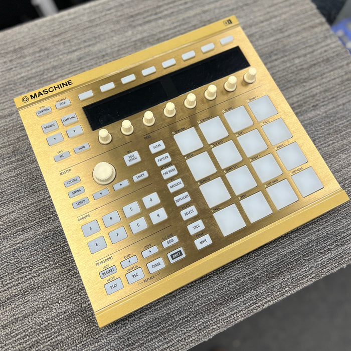 USED Native Instruments Maschine MK2 Limited Edition Gold w/ Full License