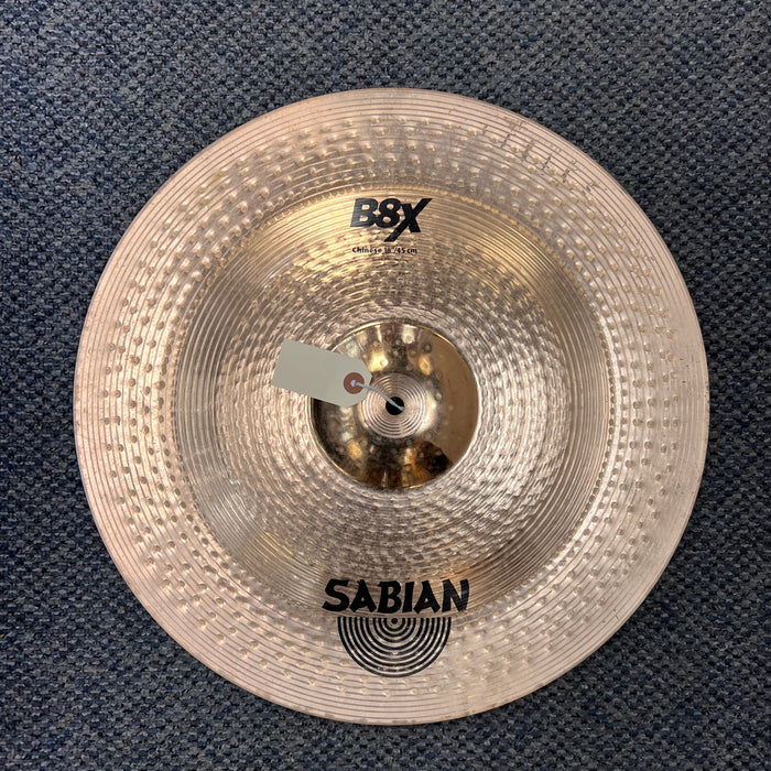 USED Sabian B8X Chinese 18" China Cymbal