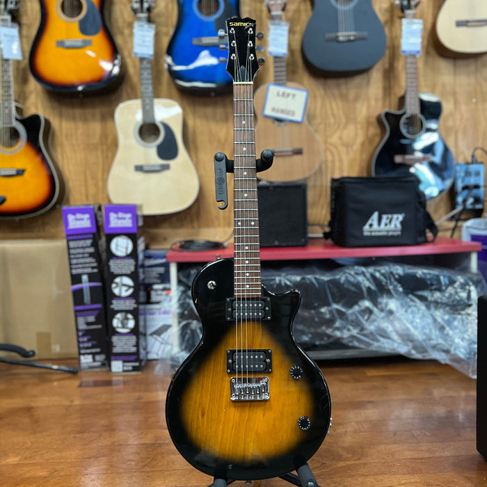 USED Samick SL-21 LP Style Electric Guitar, Sunburst