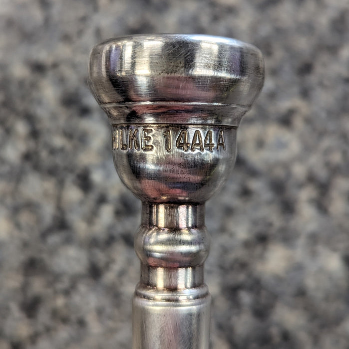 USED Schilke 14A4a Standard Trumpet Mouthpiece Silver