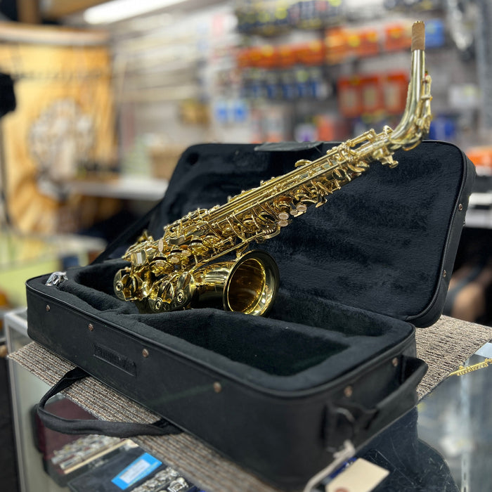 USED Strauss 6300 Alto Saxophone Outfit, Serial (#ST042118027)